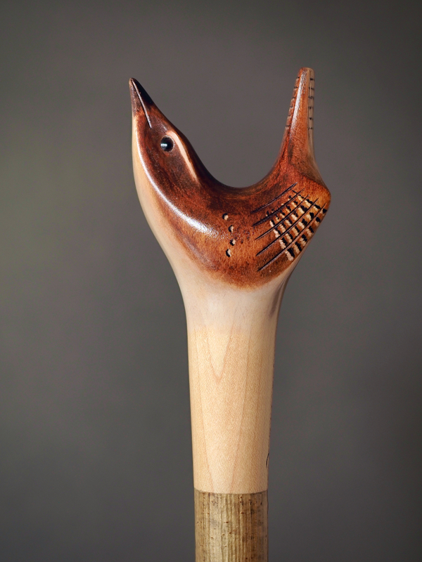 Wren Walking Stick By Raif Killips 0814